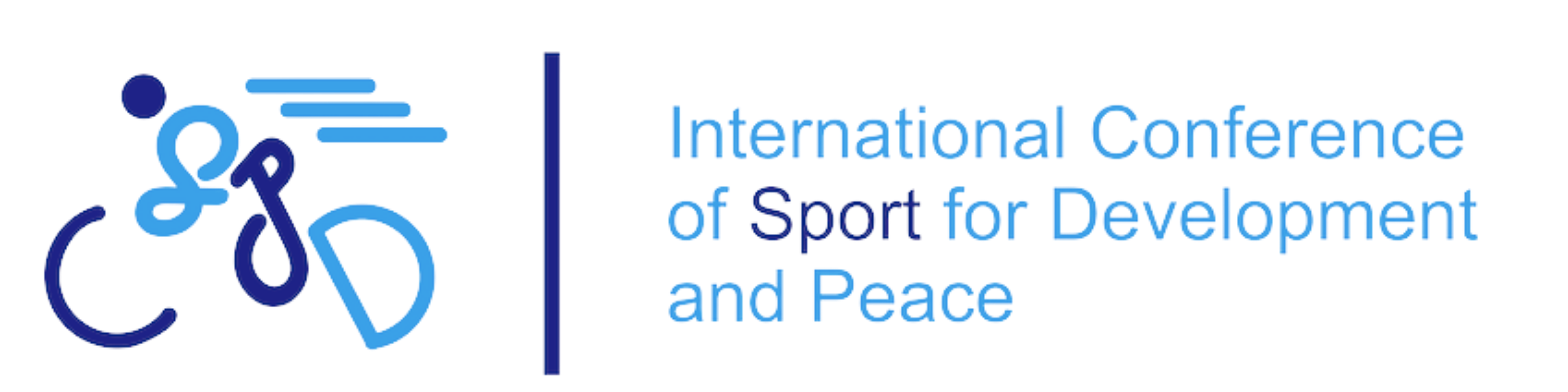 The International Conference of Sport Development and Peace (ICSDP) Logo