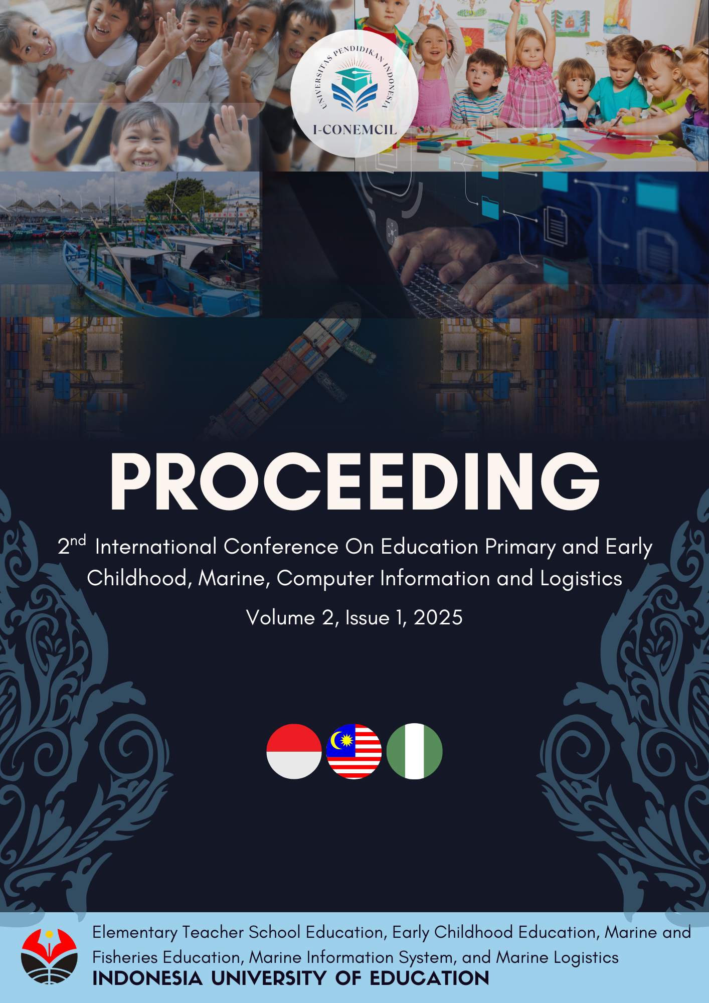 					View Vol. 2 No. 1 (2025): 2nd International Conference on Education in Primary and Early Childhood, Marine, Computer Information, and Logistics (I-CONEMCIL)
				